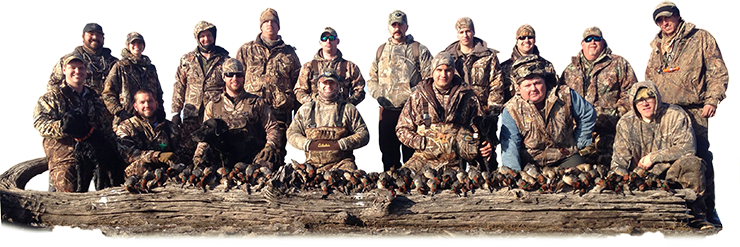 Duck Hunting with a group of guys in North Texas